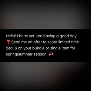 Promotional Sale Sign for Spring/Summer Season